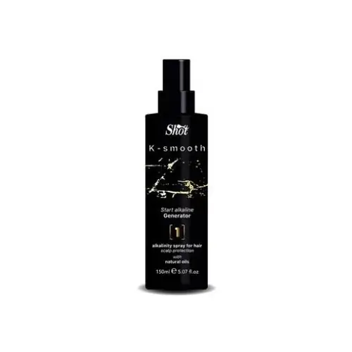Shot K-smooth 1 Start Generator alkalni spej za kosu 150ml