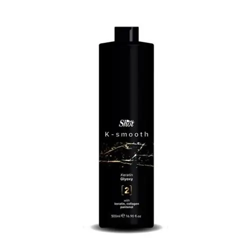 Shot K-smooth 2 Keratin glyoxy 500ml