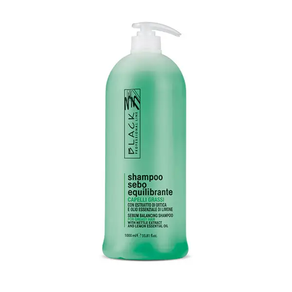 Black professional šampon za regulaciju sebuma 1000ml