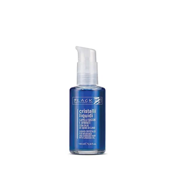 Black professional kristali za kosu plavi 100ml