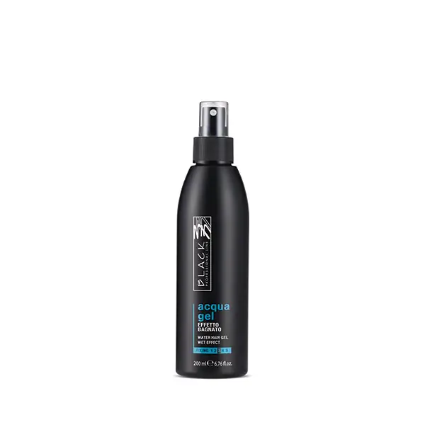 Black professional gel za kosu acqua 200ml
