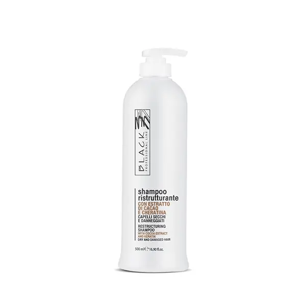 Black professional šampon za kosu chocolate&keratin 500ml