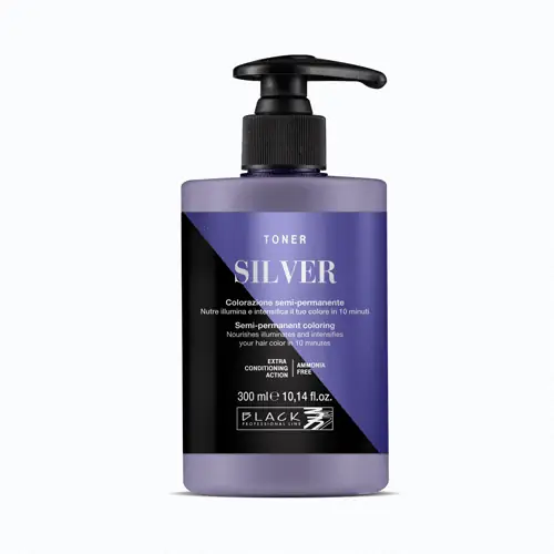 Black Professional Silver Toner 300ml