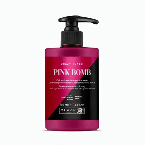 Black Professional Pink Bomb Crazy Toner 300ml