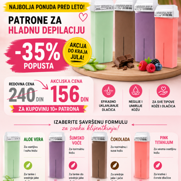 patron za hladnu depilaciju