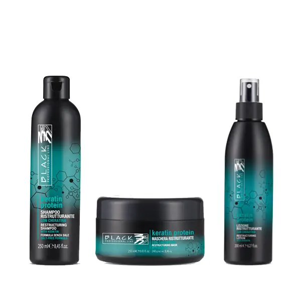 Black professional keratin protein - Tretman za regeneraciju i hidrataciju - Kolekcija 250ml
