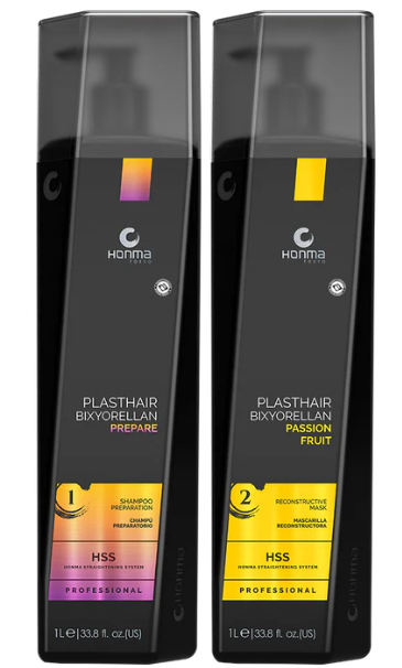 PlastHair Bixyplastia Passion Fruit keratin za ispravljanje kose Honma Tokyo - Slika 3