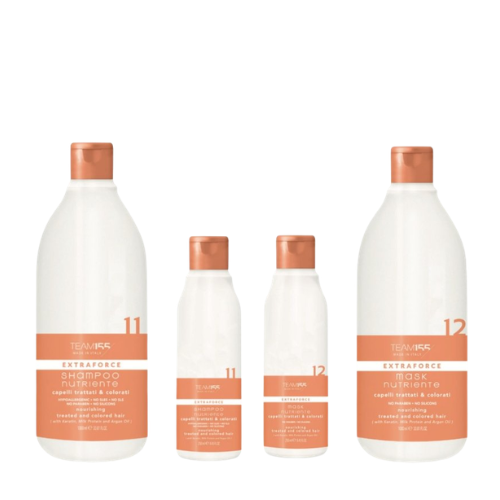 TEAM 155 maska EXTRAFORCE 12 za tretiranu kosu 250ml - Slika 2